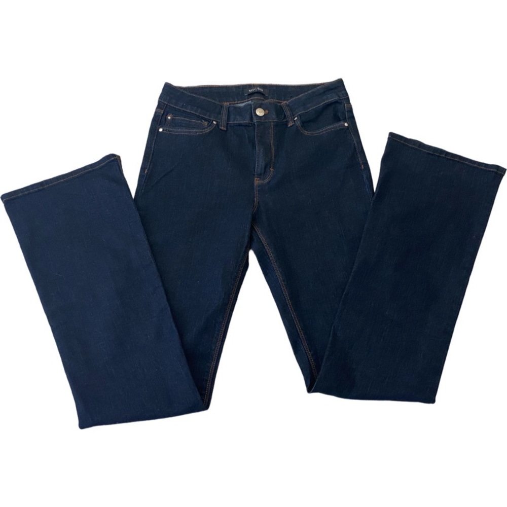 White House Black Market Skinny Flare 6R Jeans Dark wash